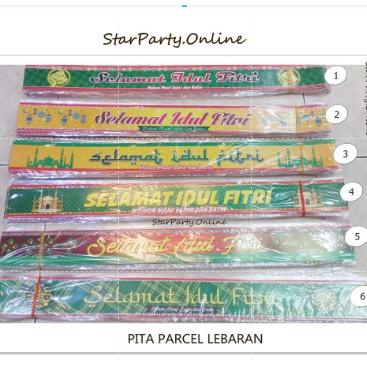 

>*>*>*>*] Pita Parcel Lebaran hrg per 10 lbr/Pita Toples Lebaran/Pita Idul Fitri