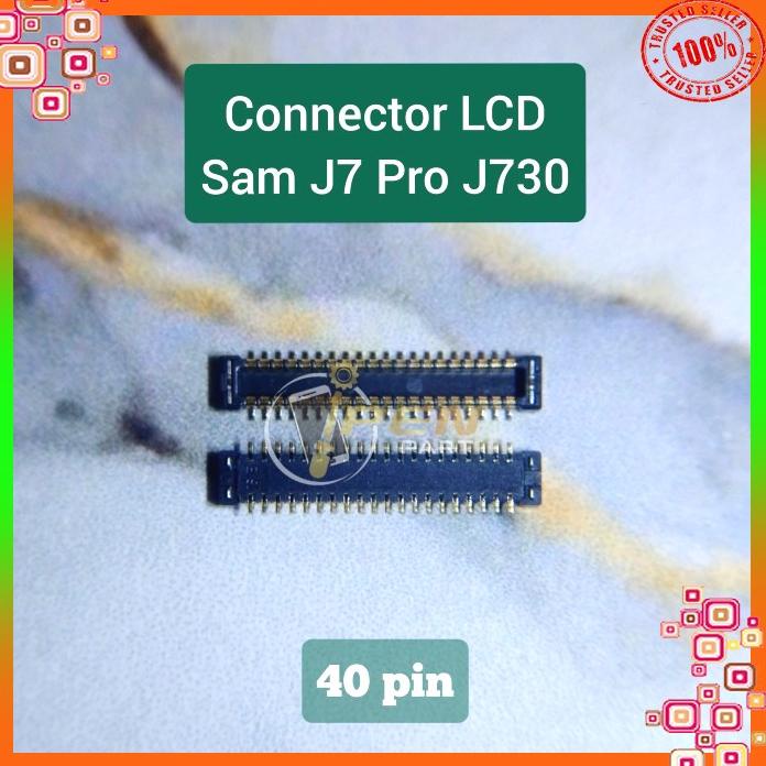 Konektor Lcd J730 J7 Pro Samsung Original Socket Connector
