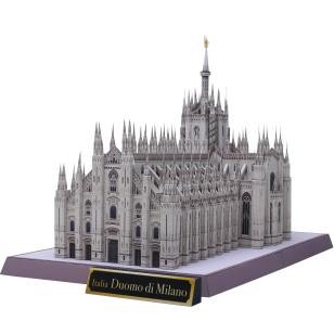Diy Miniatur Papercraft Gereja Katedral Milano Italia Ready