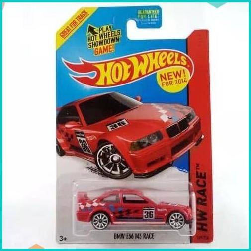 

Hoywheels BMW E36 M3 merah 20JVLZ3 suku cadang