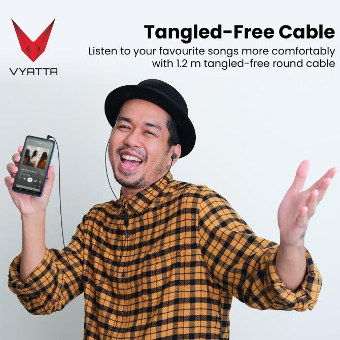 Vyatta Boom E Earphone / Headset / Handsfree - Ultra Bass