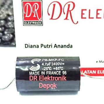 Kapasitor Mkp Solun Solen 4.7Uf 4,7Uf 475 400V Original 4,7 Uf 400 V