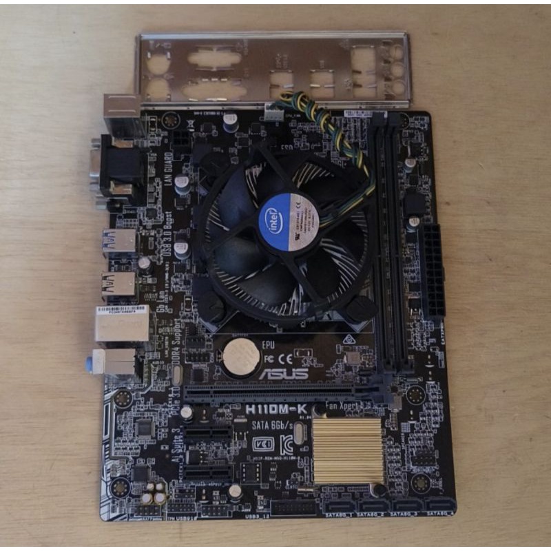 PAKET CORE i5 6500 3.2ghz + MOBO ASUS H110 DDR4 + FAN