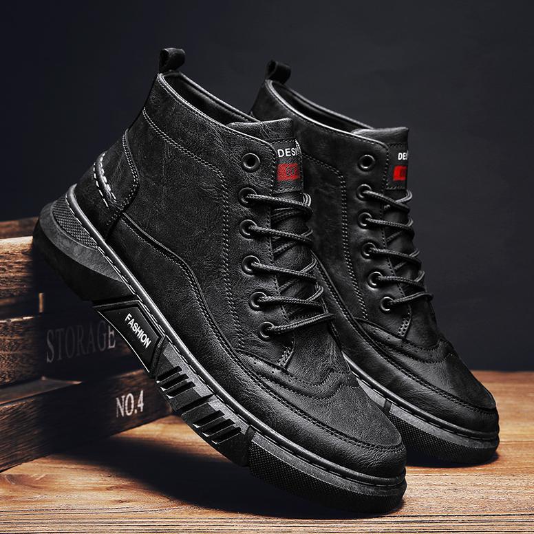 Sepatu Pria Import Premium Boots Full Black Sepatu Sneaker Furious BlackJade  Shoes - Sepatu Sneaker