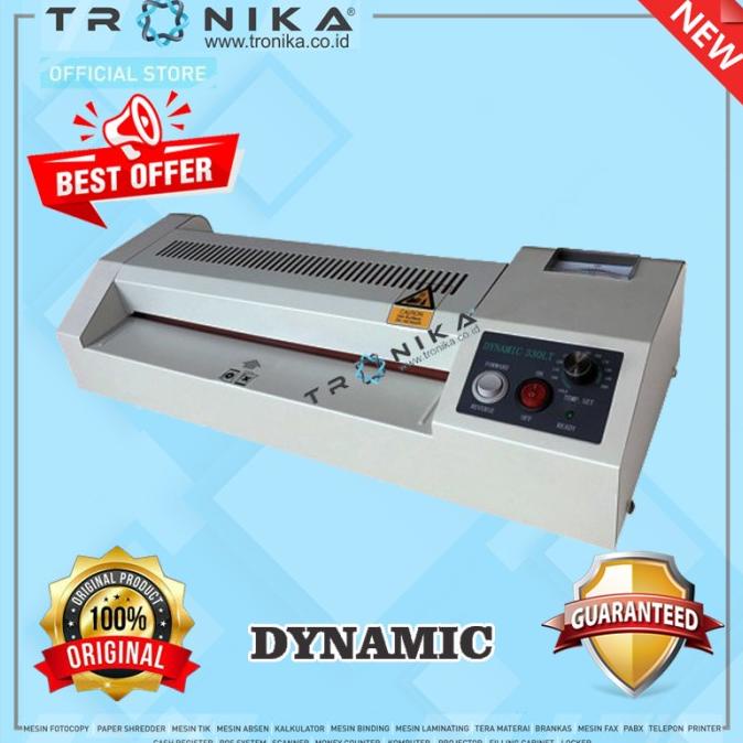 

MESIN LAMINATING | DYNAMIC 330 LT | ORIGINAL | GARANSI RESMI