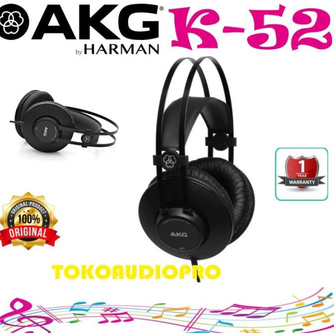 Akg K52 Headphone Akg K-52 Newstylestore