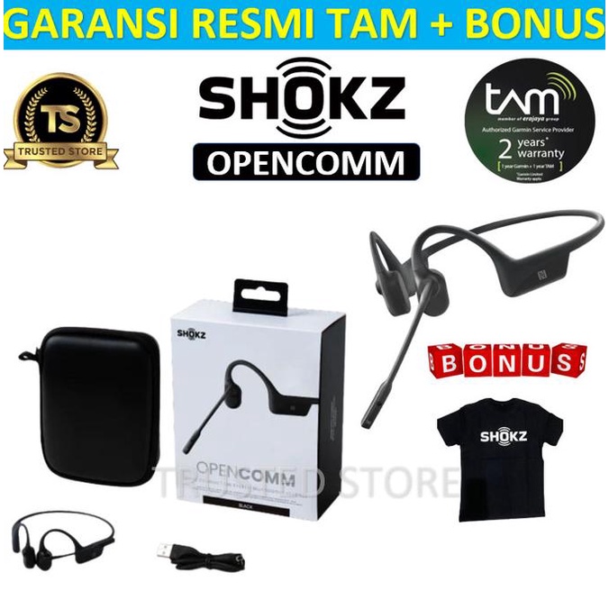 Shokz Opencomm Bone Conduction Wireless Headphone Newstylestore