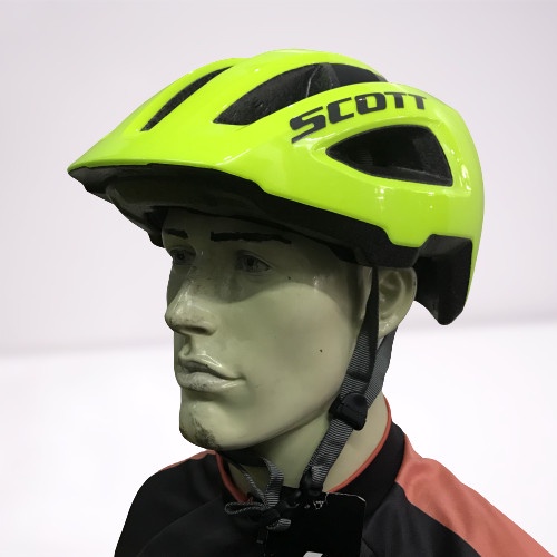 Helmet Scott Groove AF Yellow Fluoro Original Helm Sepeda Not Giro