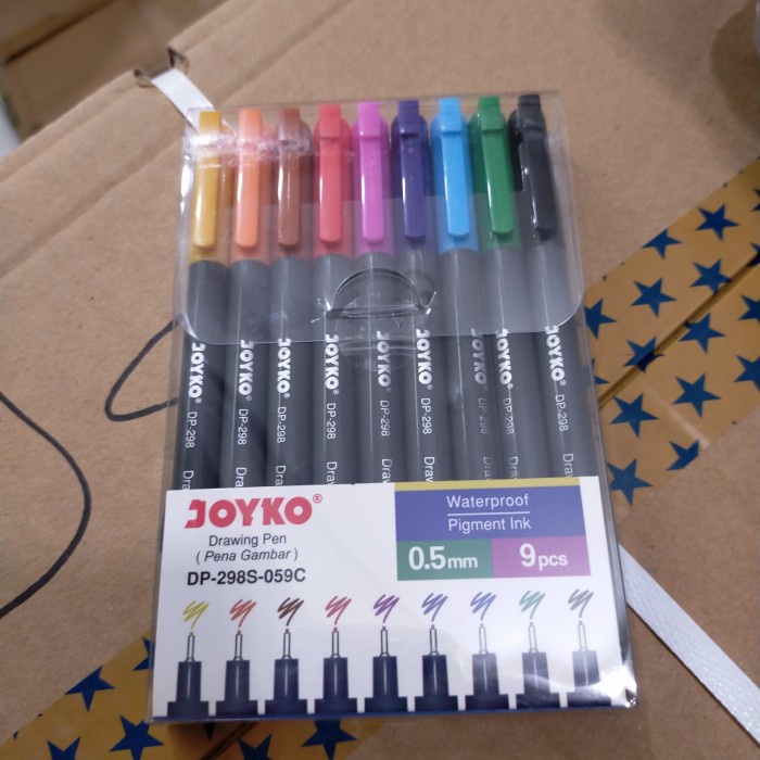 

Drawing Pen Waterproof Joyko 0.5Mm Terbaru