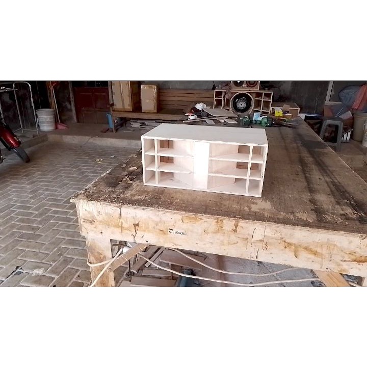 Box speaker 6 inch dobel model radiator