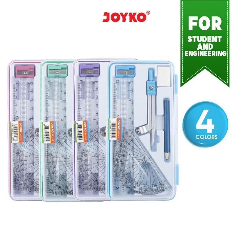 

Jangka Math Set / Jangka Set Joyko Ms-82