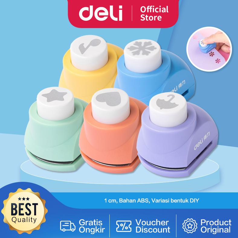 

Deli Pembolong Kertas Berbagai Bentuk / Paper Cutting Embossing / Craft Puncher DIY Bentuk Hati Snow TA901