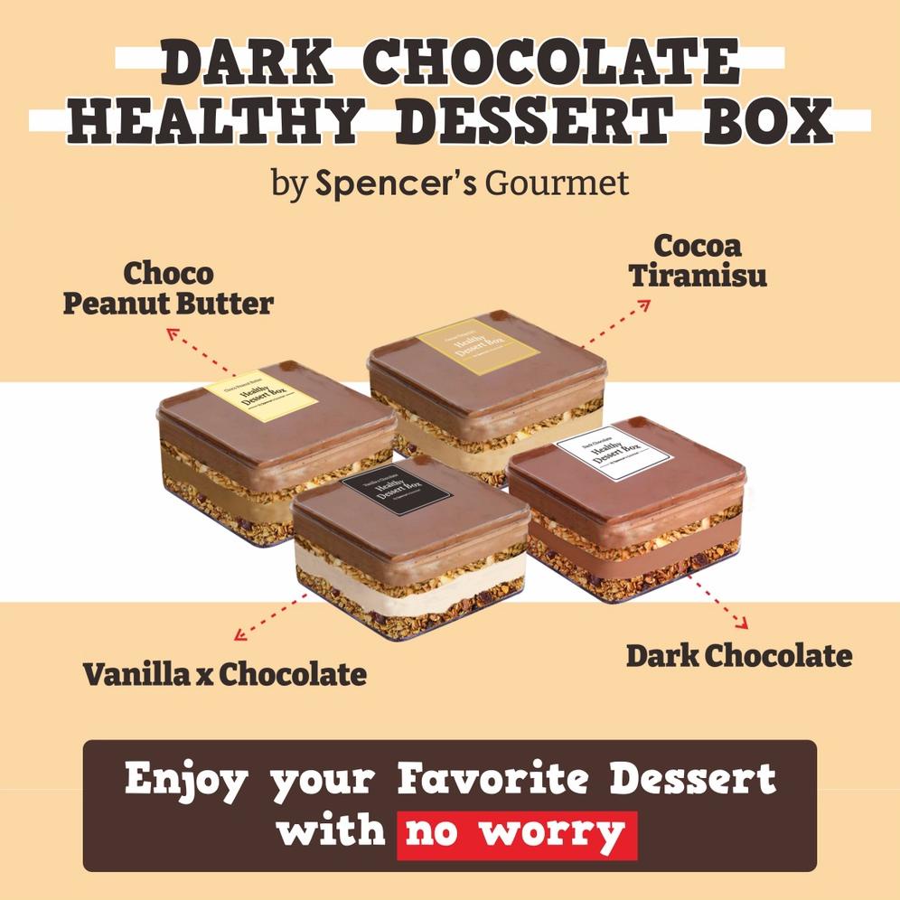 

| cocoa tiramisu - healthy dessert box