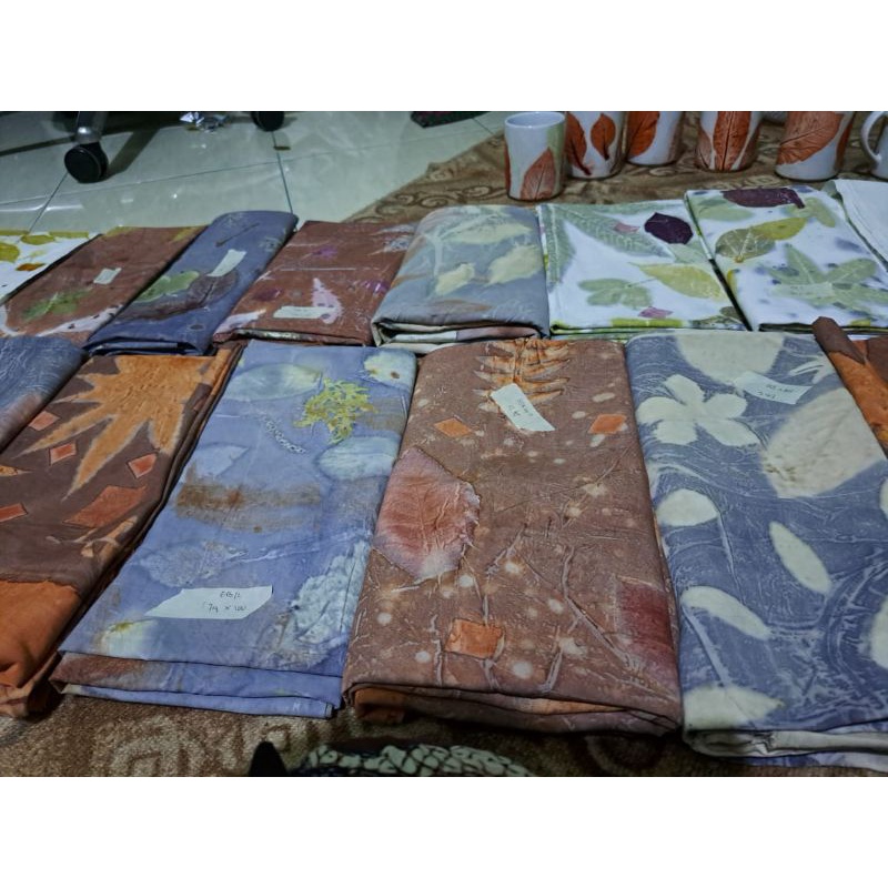 Kain Batik Ecoprint