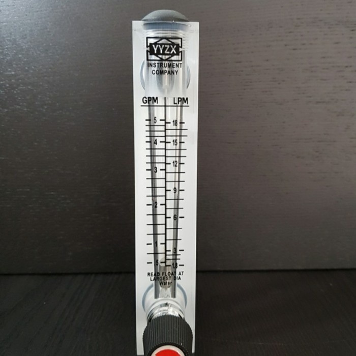 Promo Flow Meter Ro 5Gpm/18Lpm / Alat Ukur Arus Air Dan Angin Regulator