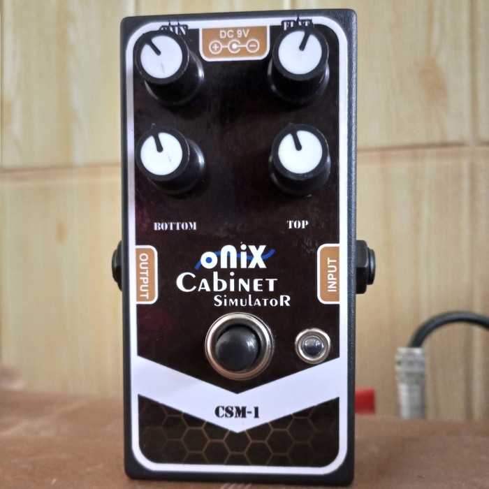 Efek Gitar Stombox oNiX Cabinet Simulator