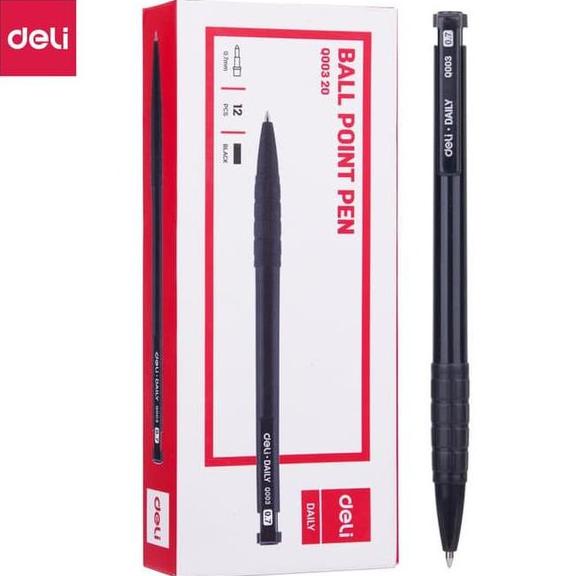 

Deli Pulpen 0.5mm Hitam Biru EQ00320