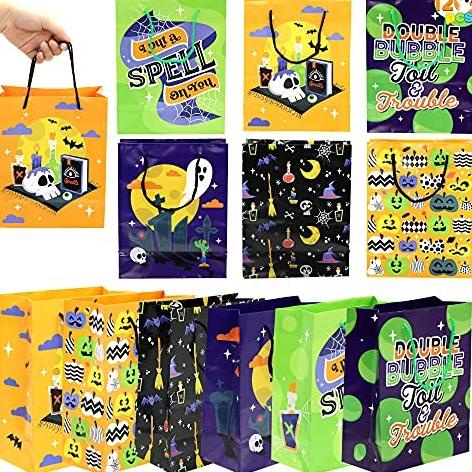 

Joyin 12 Pcs Halloween Paper Tote Bags With Handle Terbaik