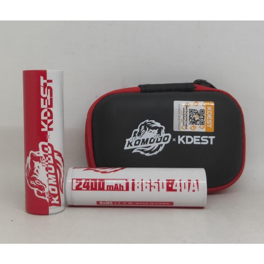 Model Baru BATERAI 18650 KDEST 2400MAH 40A ..