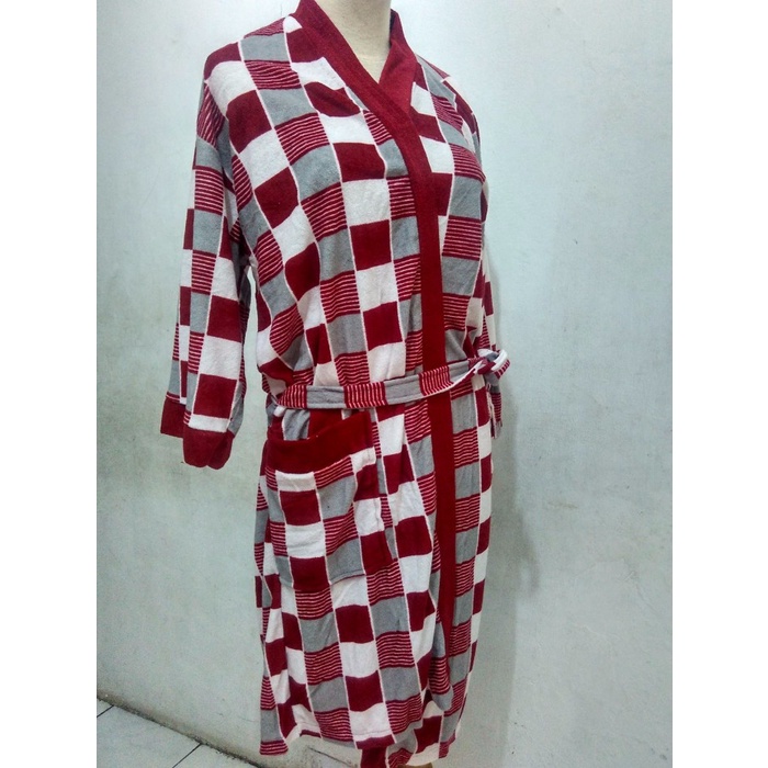Kimono KIMONO HANDUK DEWASA / REMAJA (DASAR WARNA)(D9I7) REAL PICT Kimono Wanita Jumbo Baju Handuk K