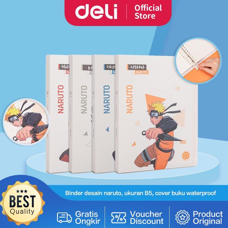 

Deli Loose-Leaf Notebook / Binder Naruto B5 Free Refill Waterproof GHB560B