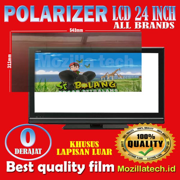 Polarizer Lcd 24 Inch Polarizer Tv Lcd 24 Potv Lcd 24 Plastik Polarizer Lcd 24