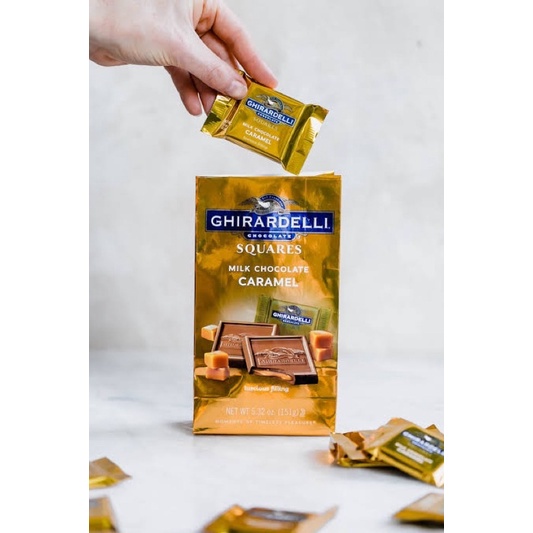 

Ghirardelli Bag Lk Chocolate Caramel Squares 151 G