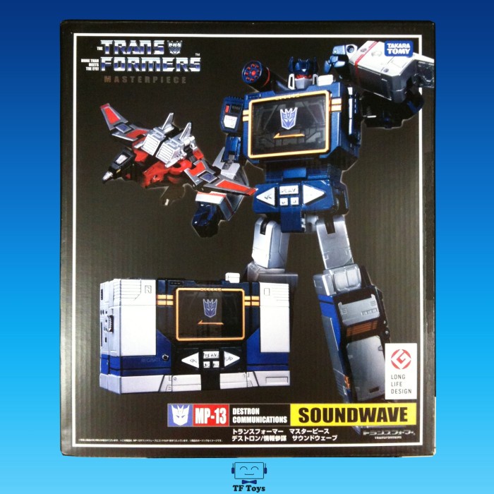 TRANSFORMERS G1 MASTERPIECE MP13 MP-13 SOUNDWAVE TAKTOM KO