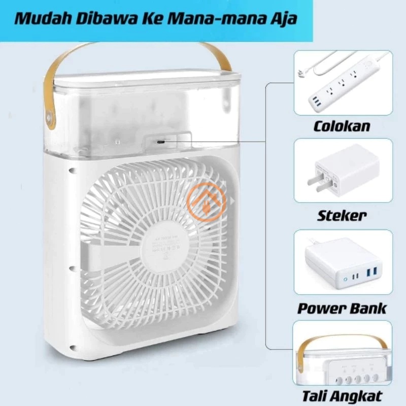 Kipas Ac Portable Air Cooler / Ac Ni / Ni Ac Cooler Portable / Kipas Angin Portable DinginMrlion