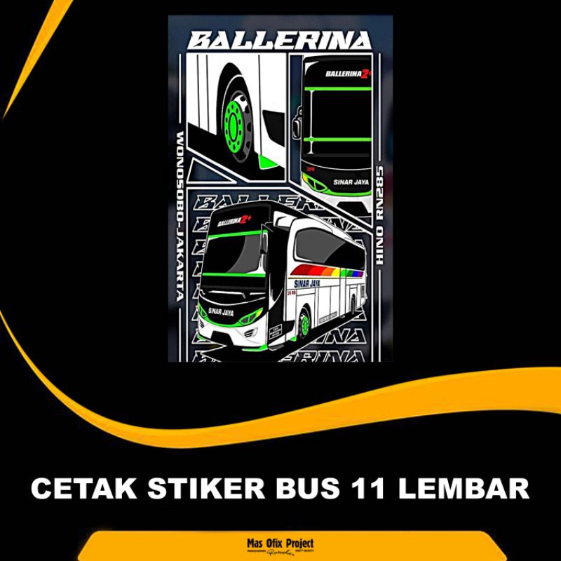 

STIKER BUS BASURI 11 LEMBAR
