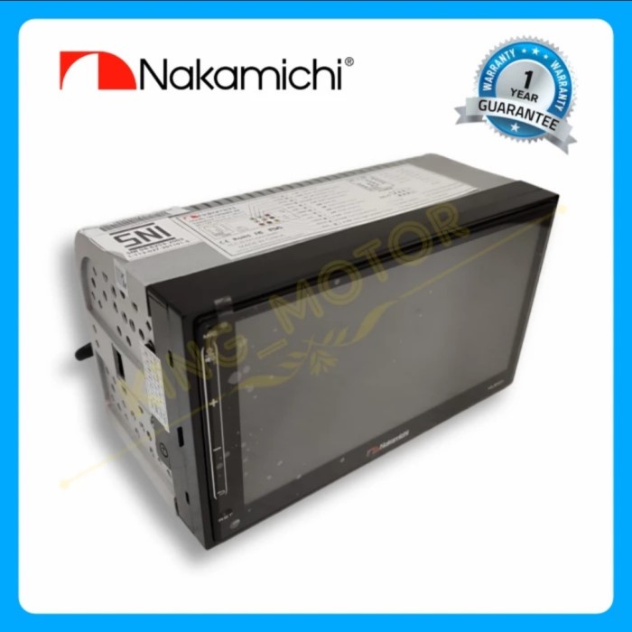 Nakamichi Deckless NA3101i/NA-3101i/3101 MirrorLink Full Glass Panel best