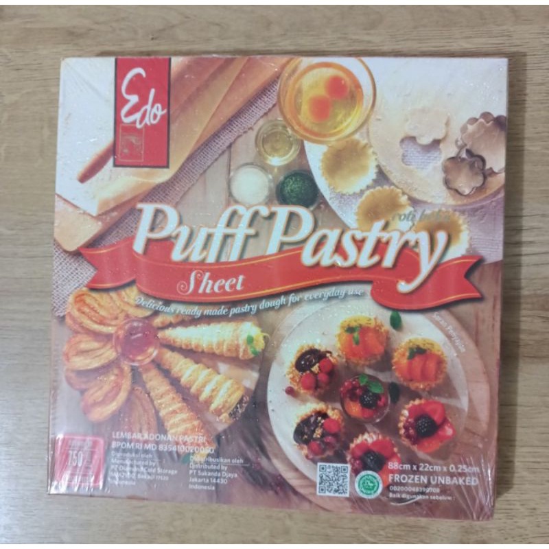 

Puff Pastry Sheet Edo 750Gr