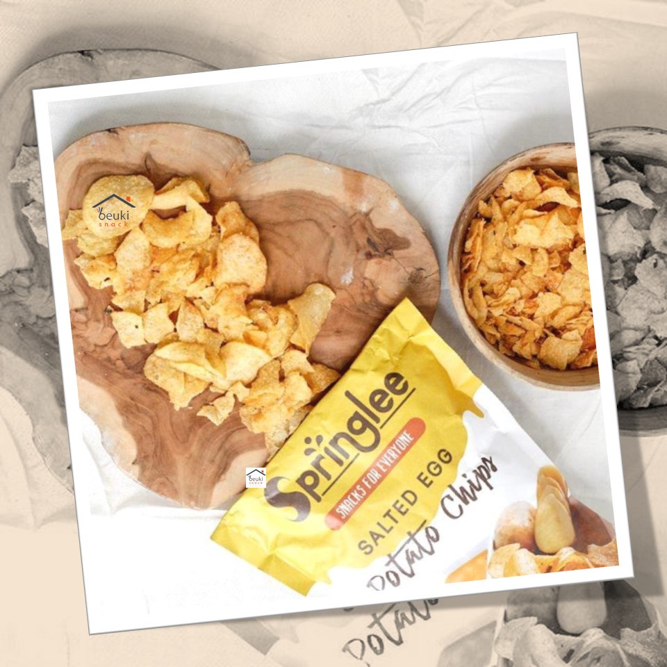 

Springlee Potato Chips Ed Egg Keripik Kentang Telur Asin