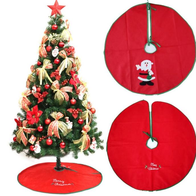 

New Karpet Natal Kain 90 Cm Tatakan Bawah Pohon Tree Skirt Murah Grosir Berkualitas