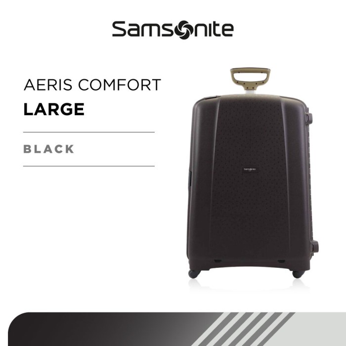 Promo Samsonite Koper Hardcase Aeris Comfort Extra Large 31 Inch - Black Terbaru