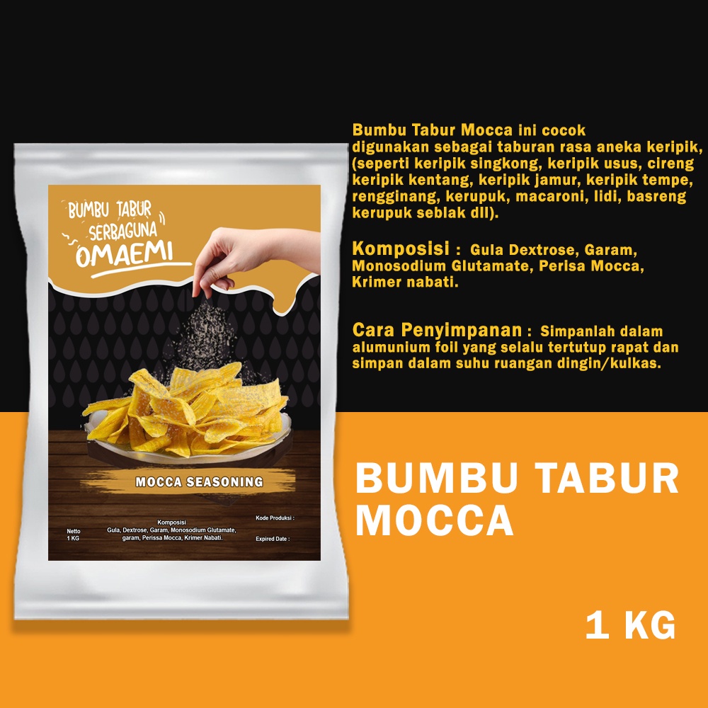 

Bumbu Tabur Mocca Seasoning 1 Kg Halal Food Grade