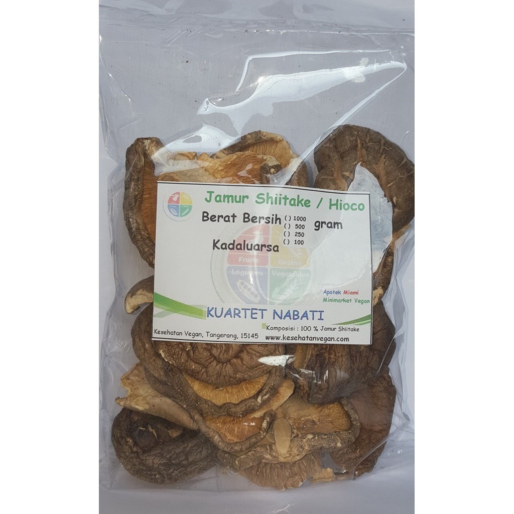 

500Gr Jamur Hioko - Shitake - Kering - Ukuran Besar