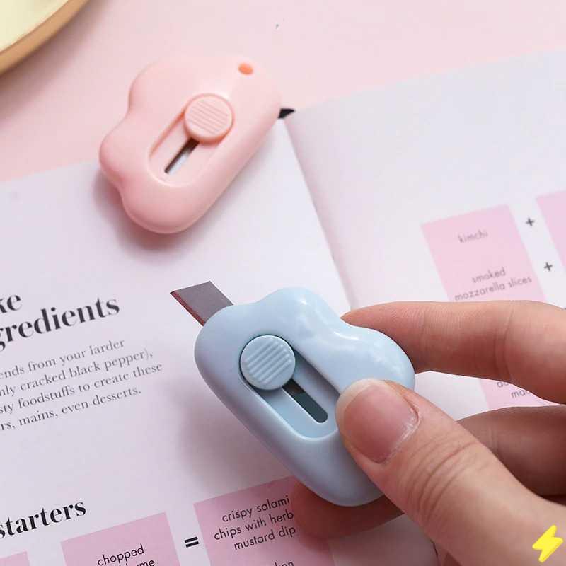 

[PROMO] Oule Pisau Cutter Mini Pemotong Kertas Desain Cloud - OL-6100