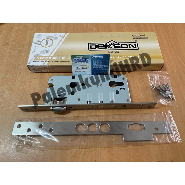 Latin- Mortise Lock Dekkson 316 Mts Rl 8585 Sss Bodykunci Pelor Dekson