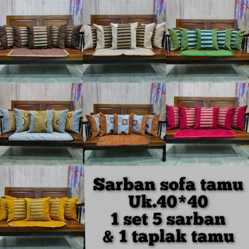 TERMURAH SARUNG BANTAL SOFA SET//SARUNG BANTAL SOFA TAMU//SARUNG BANTAL SOFA//SARUNG SOFA//SARUNG BA