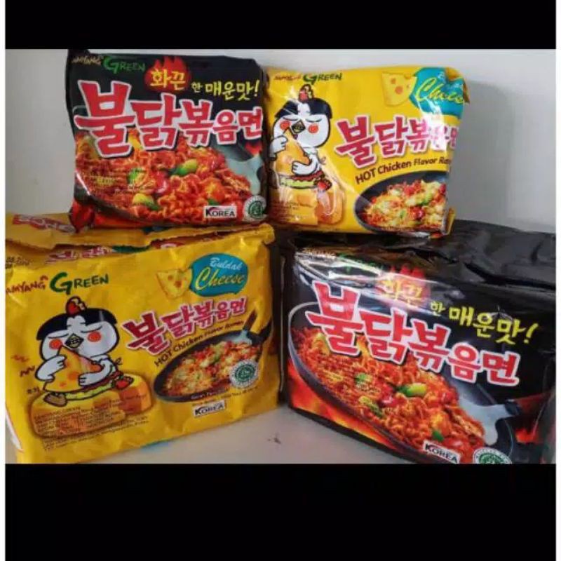 

Ready Stok Samyang , Samyang Keju, Samyang Carbo, Samyang Extra Hot Bundle 5 Pcs