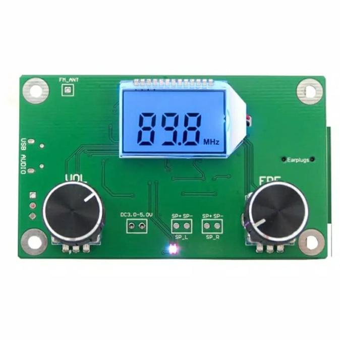 DELLAS DSP PLL Radio digital FM tuner modul stereo receiver 87-108Mhz module