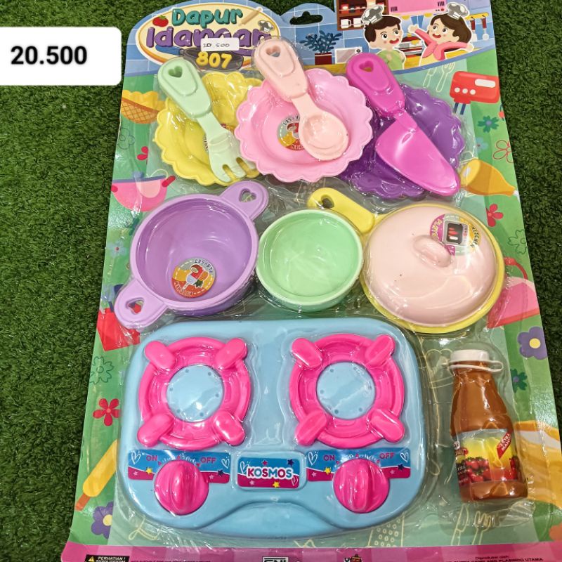 

mainan oct 2001 dapur set masak masakan cooking kitchen kompor
