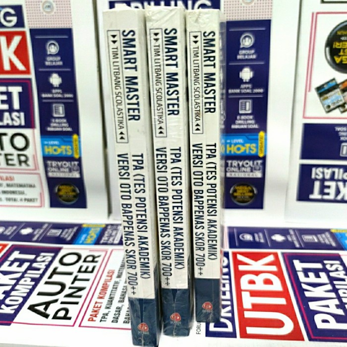 

NEW BUKU SMART MASTER TPA VERSI OTO BAPERNAS SKOR 700++