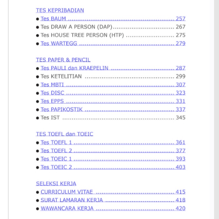 

NEW Master Book Psikotes Terlengkap