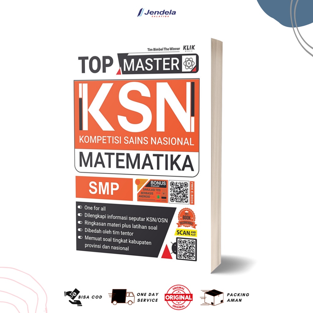 Top Master Ksn Matematika SMP - Buku Olimpiade Matematika SMP