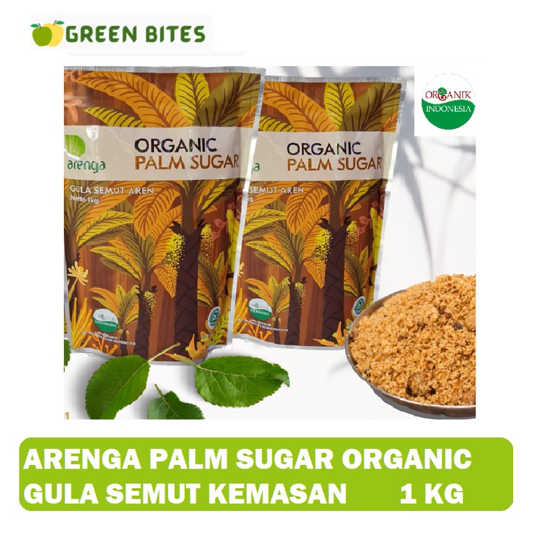 

Arenga Palm Sugar 1 Kg Gula Semut Aren Kemasan 1Kg Organik