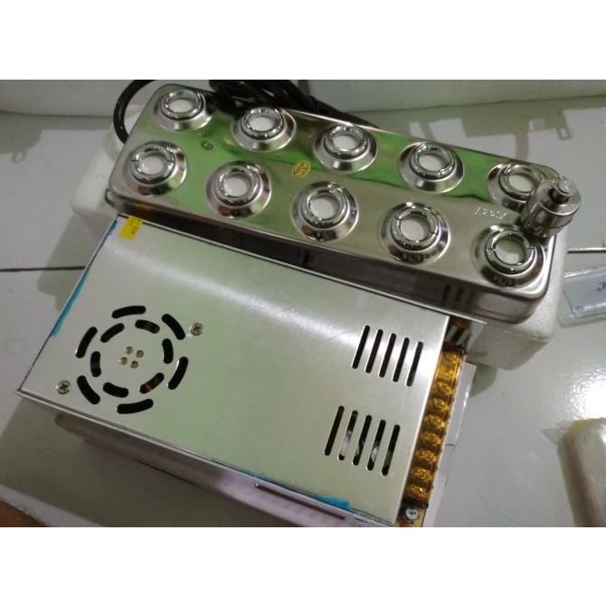 DELLAS mistmaker mist maker 10 mata ultrasonic pembuat mesin kabut 12 6