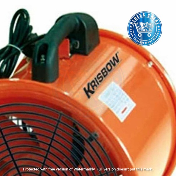 0 Ready Stock Krisbow Kipas Ventilator Industrial 30 Cm - Oranye Kipas Blower 30cm