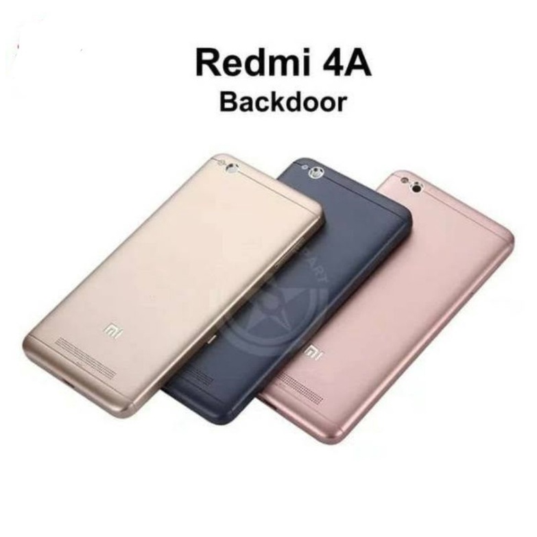 BACKDOOR CEAING REDMI 4A FULSET TOMBOL ORIGINAL